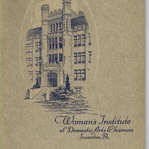 1920s Brooks Picken Woman's Institute Sewing Book 24-3 Tailored Suits, Coats