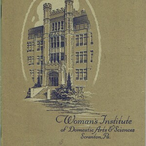 1920s Mary Brooks Picken Woman&#39;s Institute Sewing Book 403 Tissue Paper Patterns