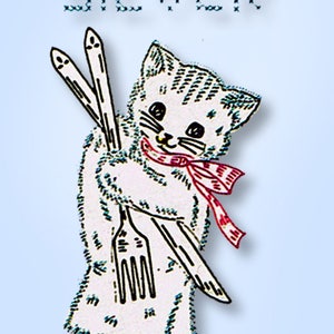 May include: A white cat with a red and white striped scarf holds a pair of silver skis. The cat is wearing a white coat and has black eyes. The word "SILVER" is printed in blue at the top of the image.