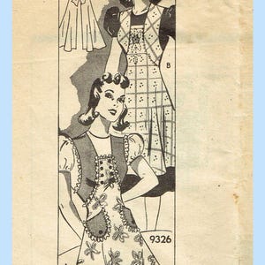 40年代の古着エプロン - Etsy 日本