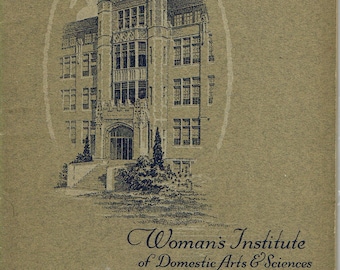 Livre de couture Brooks Picken Woman's Institute, années 20, 10 B-2 Sous-vêtements et lingerie