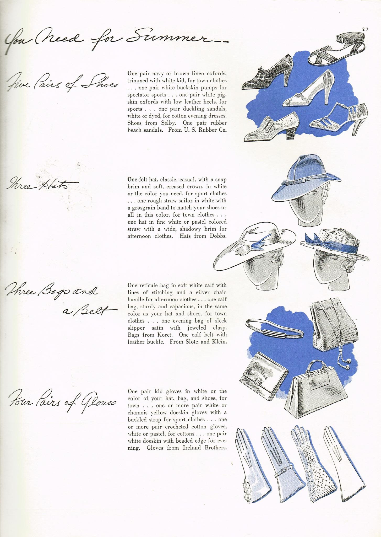 1930s Digital Download Butterick Summer 1935 Fashion Magazine