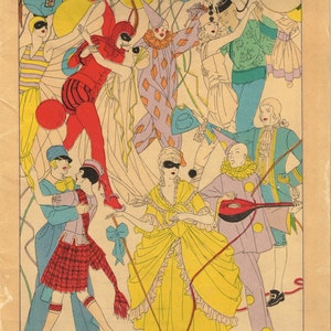 Mönsterkatalog för Butterick Flapper-kostymer från 1920-talet, maskeraddräkter, direktnedladdning, e-bok