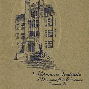 1920s Mary Brooks Picken Woman's Institute Sewing Book 410 Children's Garments
