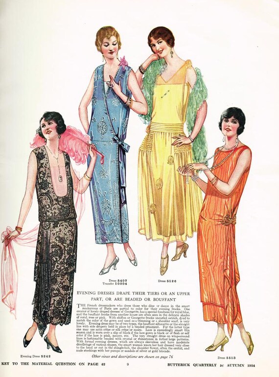 1920s Butterick Autumn 1924 Quarterly 