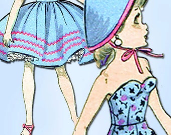 1950s Vintage Advance Sewing Pattern 8453 10" High Heel Revlon Doll Clothes