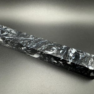 Pen Turning Blank, Alumilite Resin, Damascus Steel - Etsy