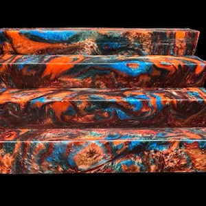 Pen Turning Blank, Alumilite Resin, Garden of the Gods