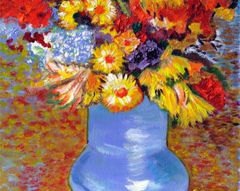 Vincent's Vase With Flowers