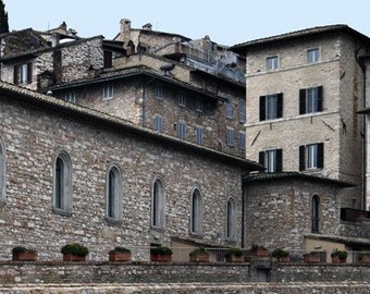 Panorama : St Francis of Assisi Italy