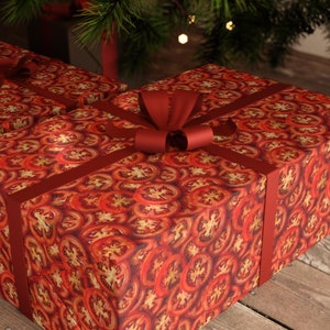 Tomato Wrapping Paper, Tomato Slices Pattern Gift Wrap, Tomato Gift Wrapping, Unique Custom Gift Wrapping Idea, Birthday Wrapping Paper