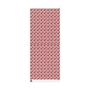 Pink Rose Wrapping Paper, Pink Roses Gift Wrap, Pink Roses Pattern, Unique Wrapping Paper, Custom Floral Gift Wrap, 90gsm Fine Art Paper image 10
