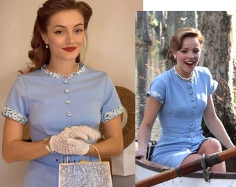 Allie - Das berühmte Film inspiriert Bleistiftkleid 1940er 1950er Jahre