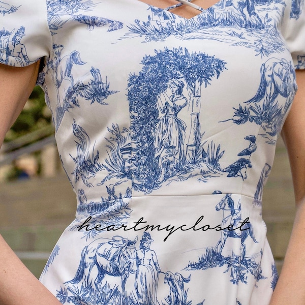 surcoût toile de Jouy