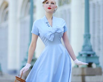 RITA Custom Made Vintage Inspired Made to Measure Dress All