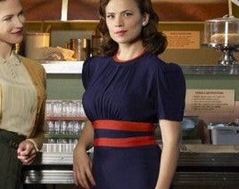 Agent Carter Dress Etsy Agent Carter Dress Etsy
