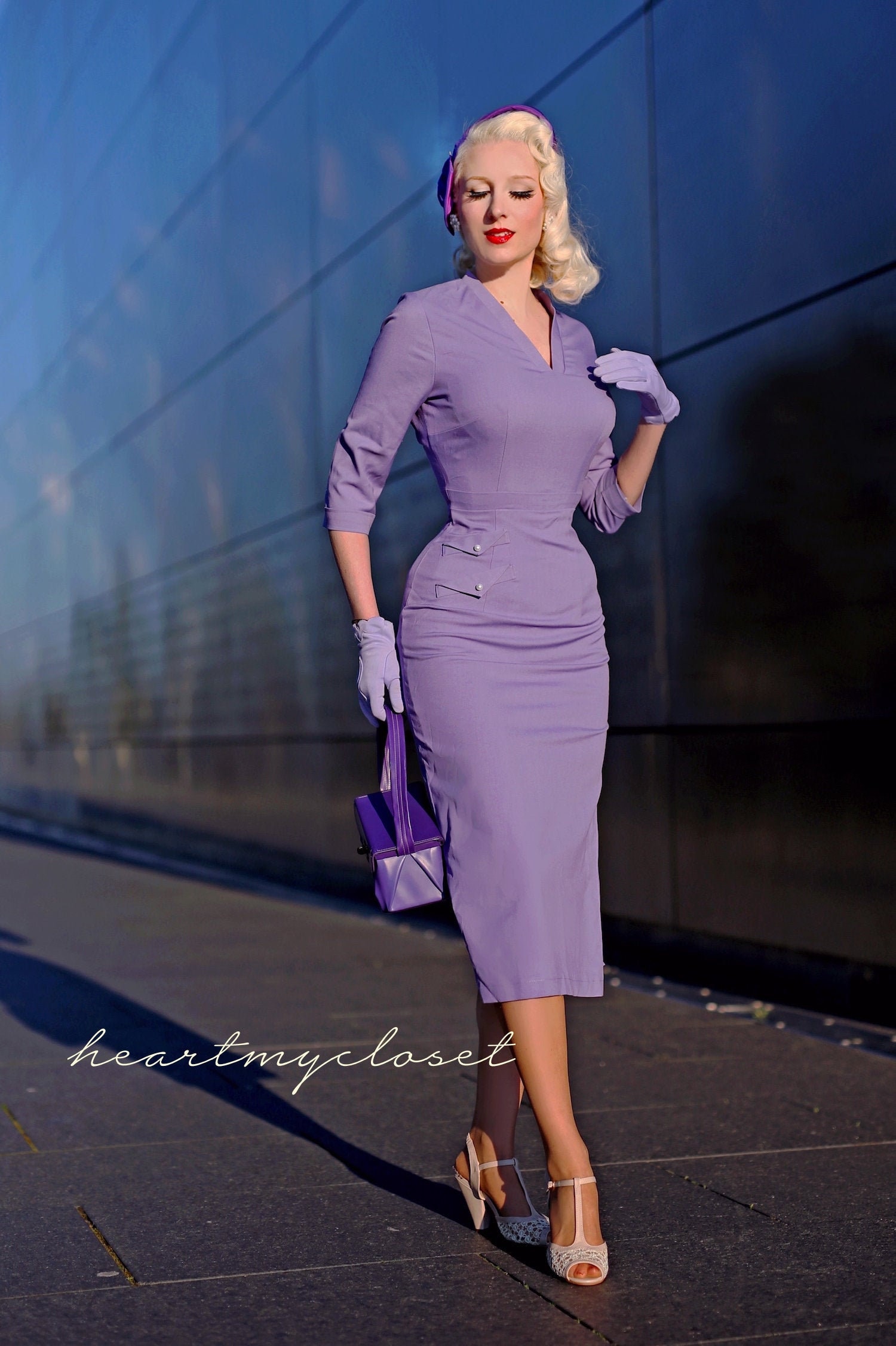 A Vintage Vogue Favourite / Custom Made Dress Retro 50s Made A Vintage Vogue Favourite / Custom Made Dress Retro 50s Made