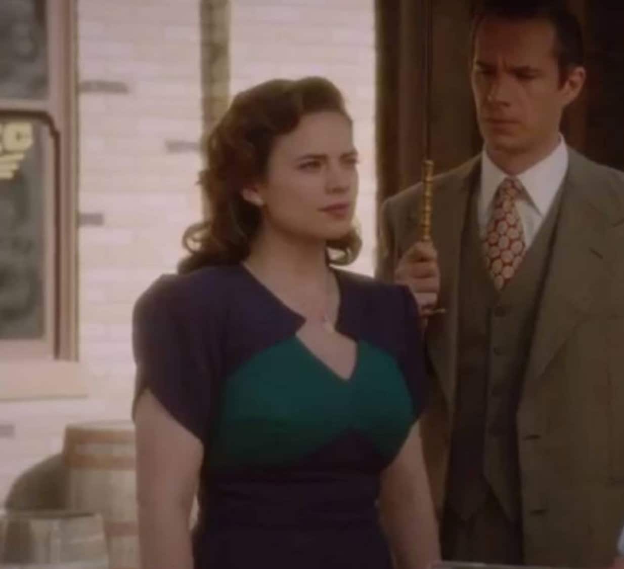 Agent Carter cosplay inspired custom made dress retro Agent Carter cosplay inspired custom made dress retro