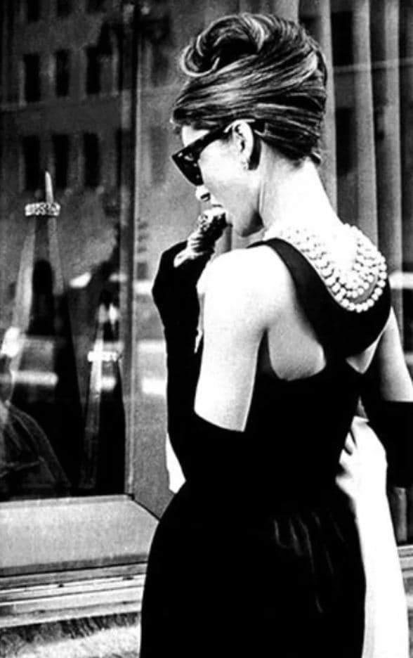 little black dress hepburn Audrey Hepburn Little Black Dress