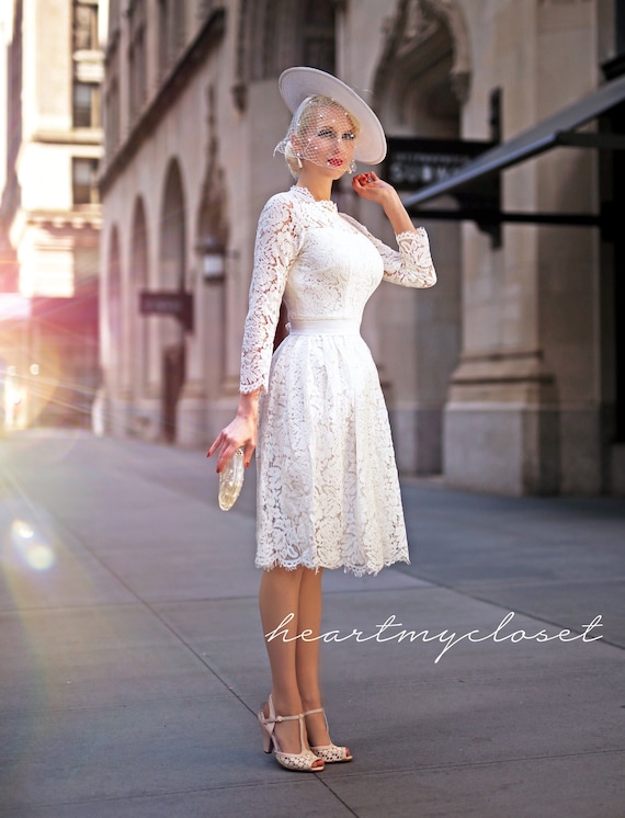 kate middleton white lace dress