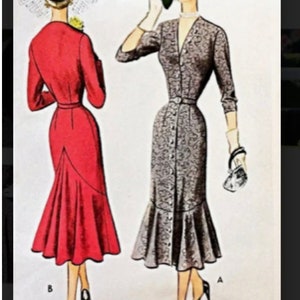 Jade zeemeermin wiebelen / op maat gemaakte jurk retro jaren '50 op maat gemaakte pinup kleding afbeelding 4