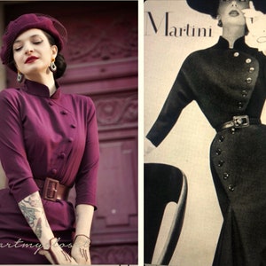 JANET 1950s rockabilly vintage inspired dress celeb inspired