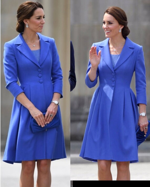 Kate Middleton Blue Dress 2025