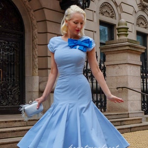 Kate dress with bow famous 1950s vintage dress inspired rockabilly image 4