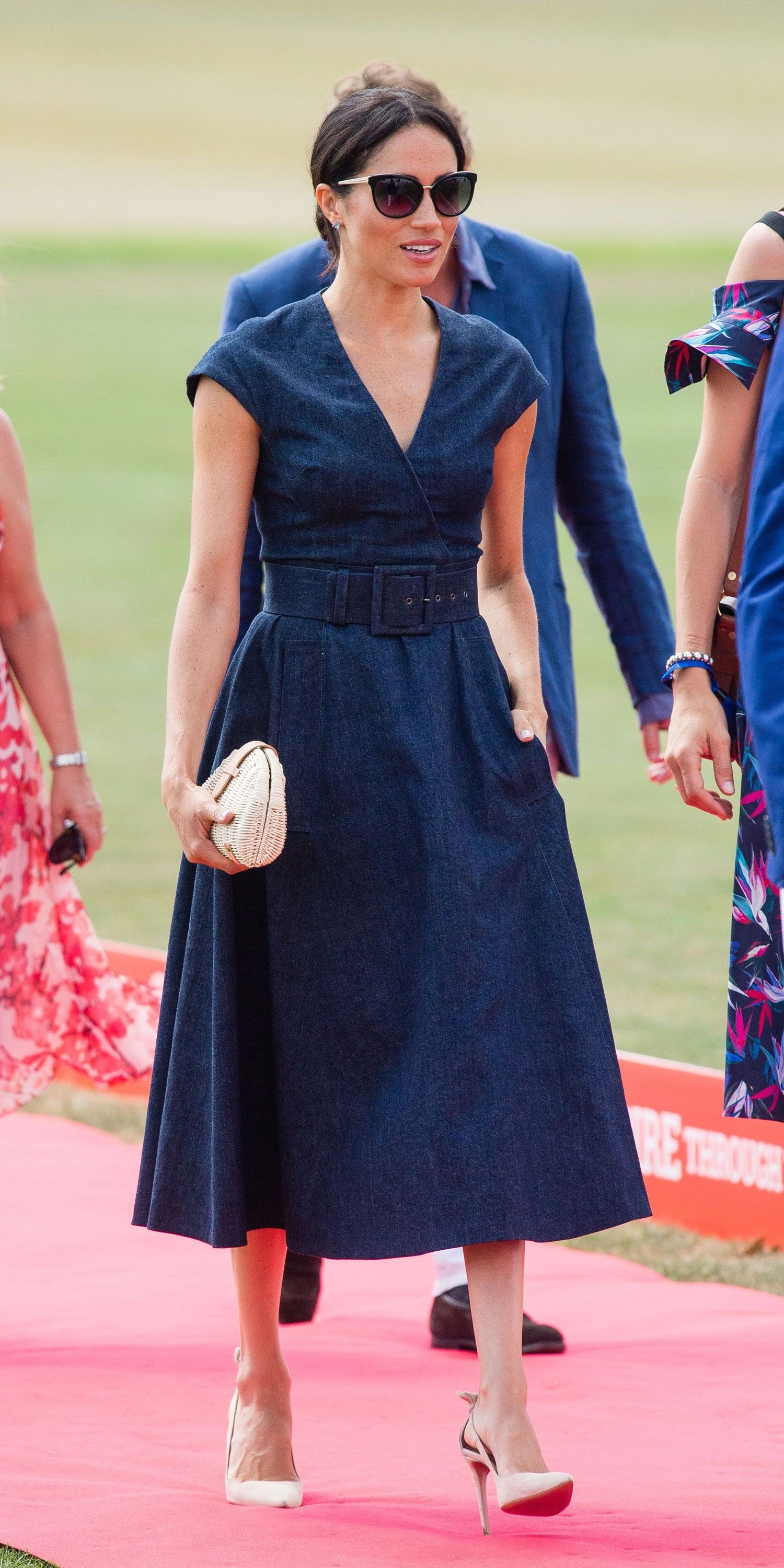 Inspired Duchess denim dress custom made all sizes swing | Etsy