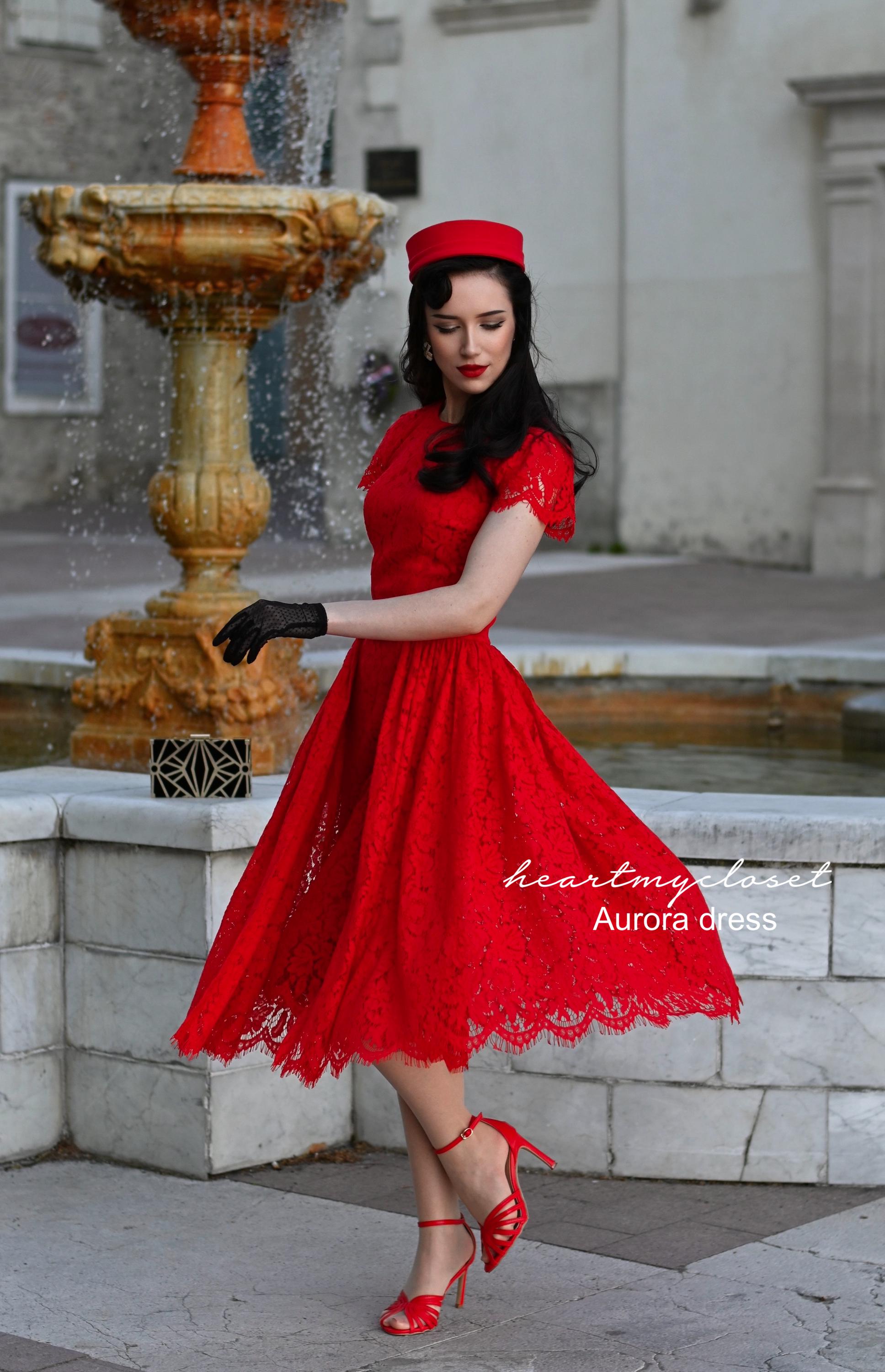 red lace dress aliexpress red tea length dresses lace
