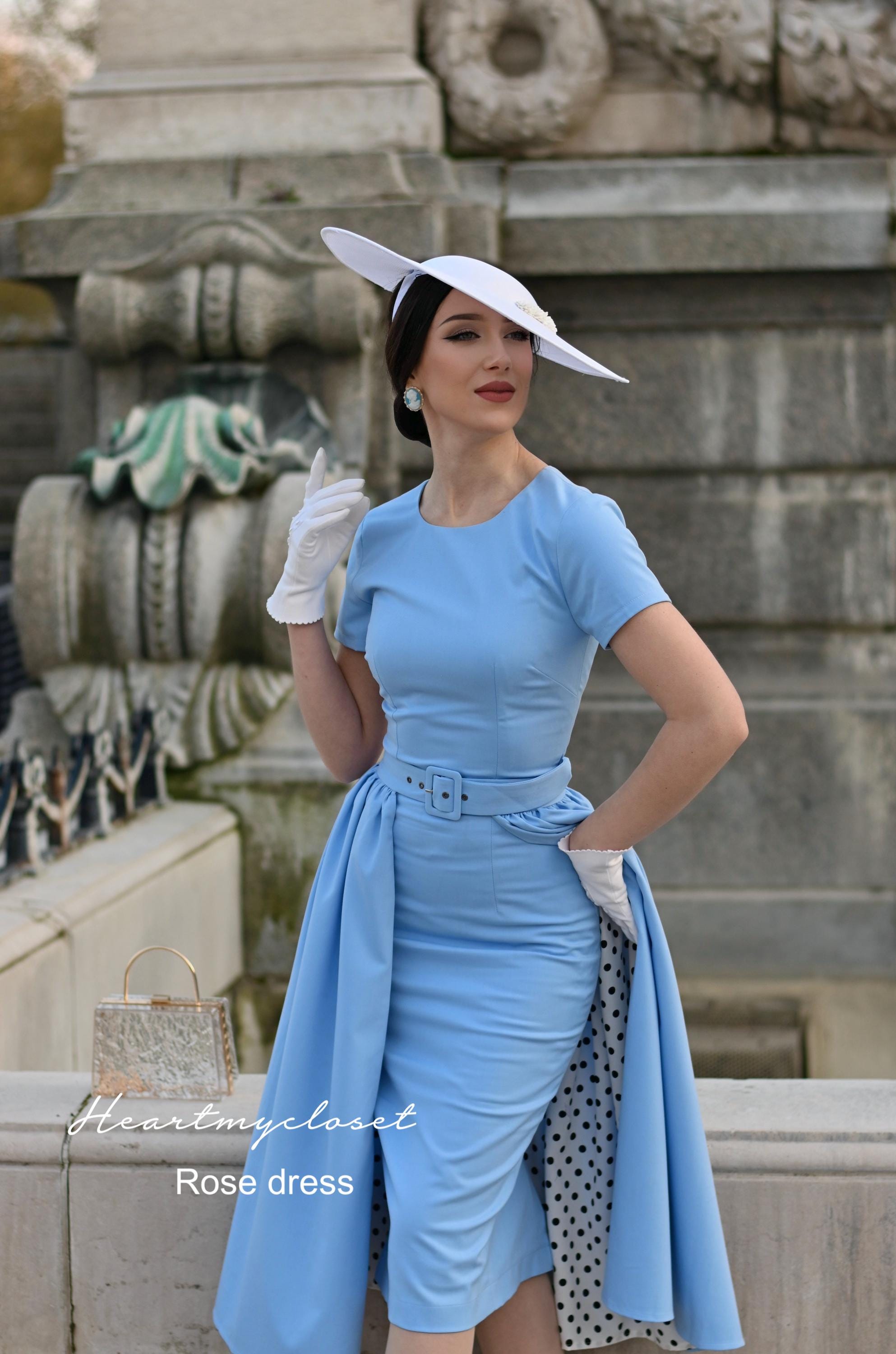 blue pencil skirt dress Blue Denim Style Pencil Skirt
