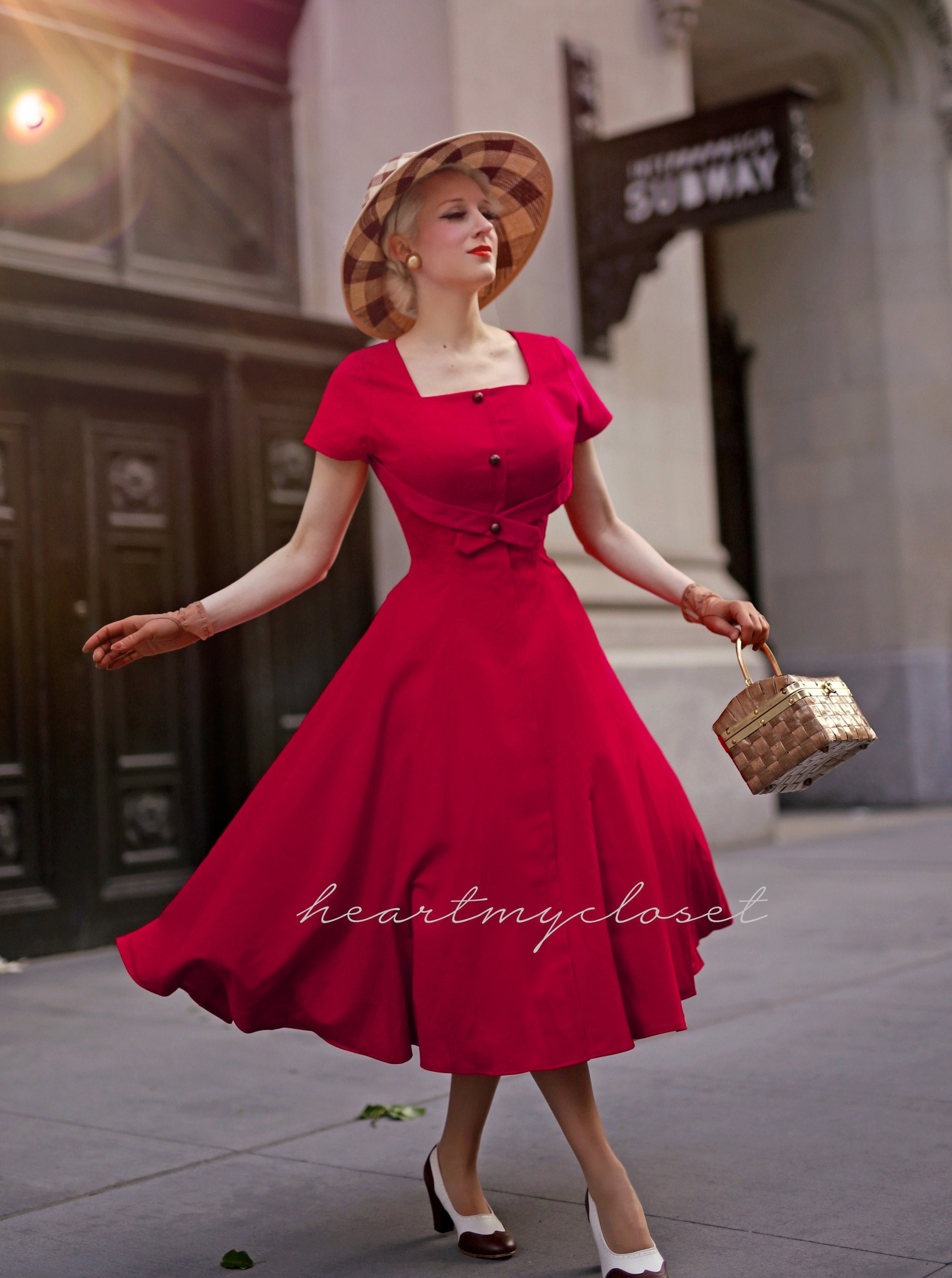 1950s red dress | Dresses Images 2022