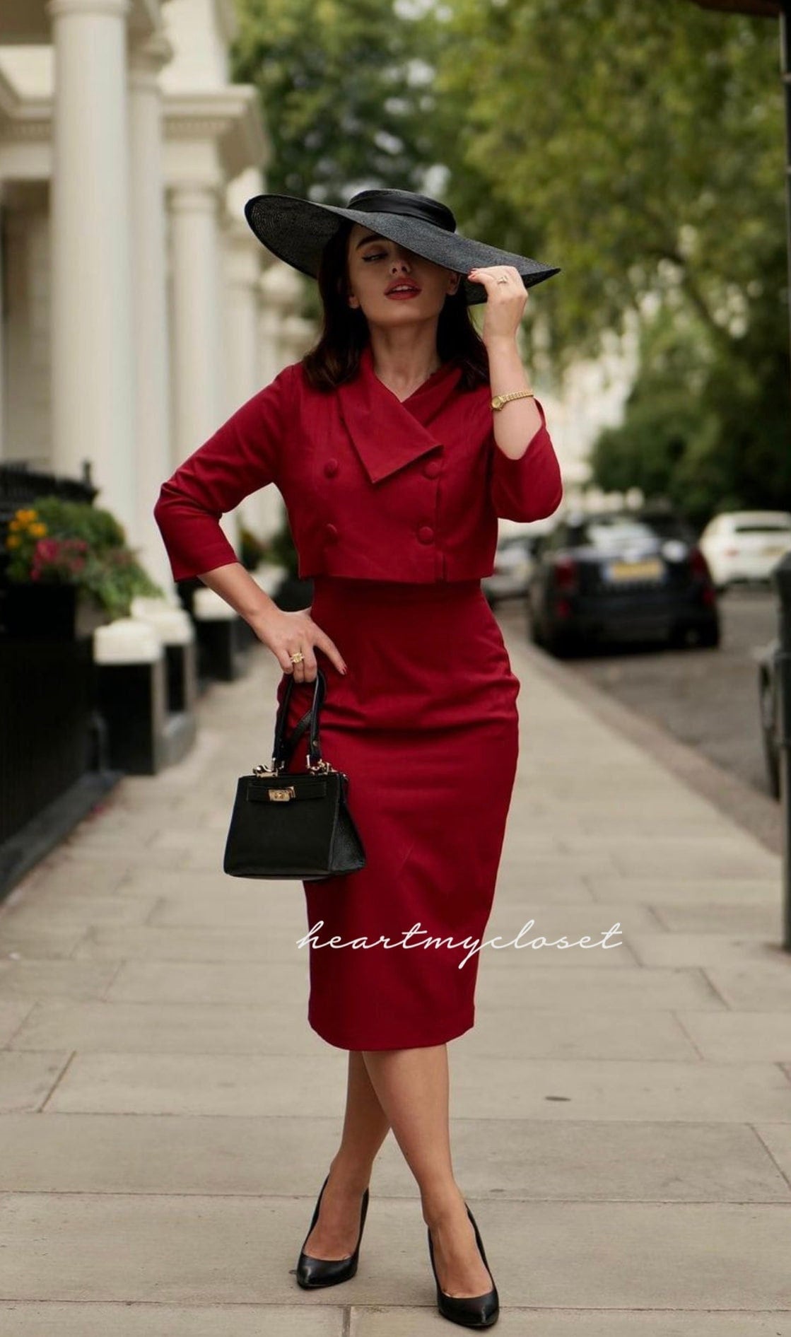 Sienna Classic Jacket + Pencil Dress Custom Made All Sizes 40s 50s