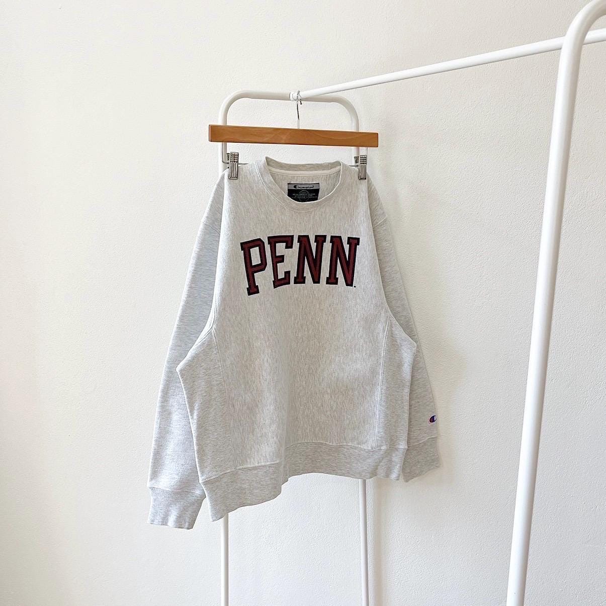 Vintage Champion Penn Sweatshirt - Gray 00s (size S) - Etsy