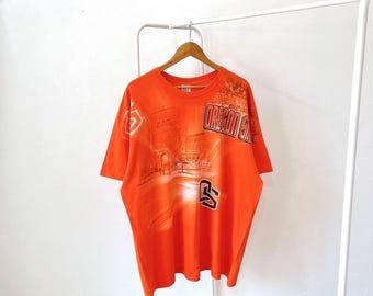 ヴィンテージ/ 00年代/ オレゴン州/ ビーバーズ/ デルタ/ OVP/ オラン/ Tシャツ (2XL)
