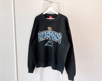 Panthers de la Caroline des années 2000/ Football/ sweat-shirt noir NFL/ L