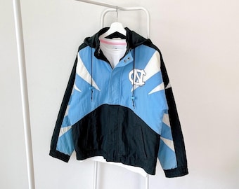 Vintage 90s/ North Carolina/ Tar Heels/ NCAA/ UNC/ vintage Apex one blue jacket/ S