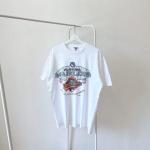 Vintage/ 90s/ Florida/ Marlins/ 1997/ MLB/ baseball/ Jerzees/ made in USA/ white/ t-shirt (L)