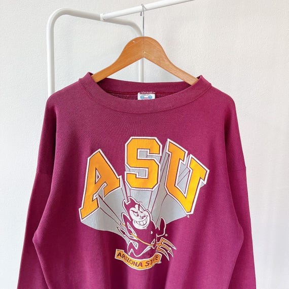 90s Arizona State Sun Devils Athletics, TNT Red (maroon