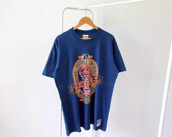Vintage des années 90 champion chicago bears blanc football