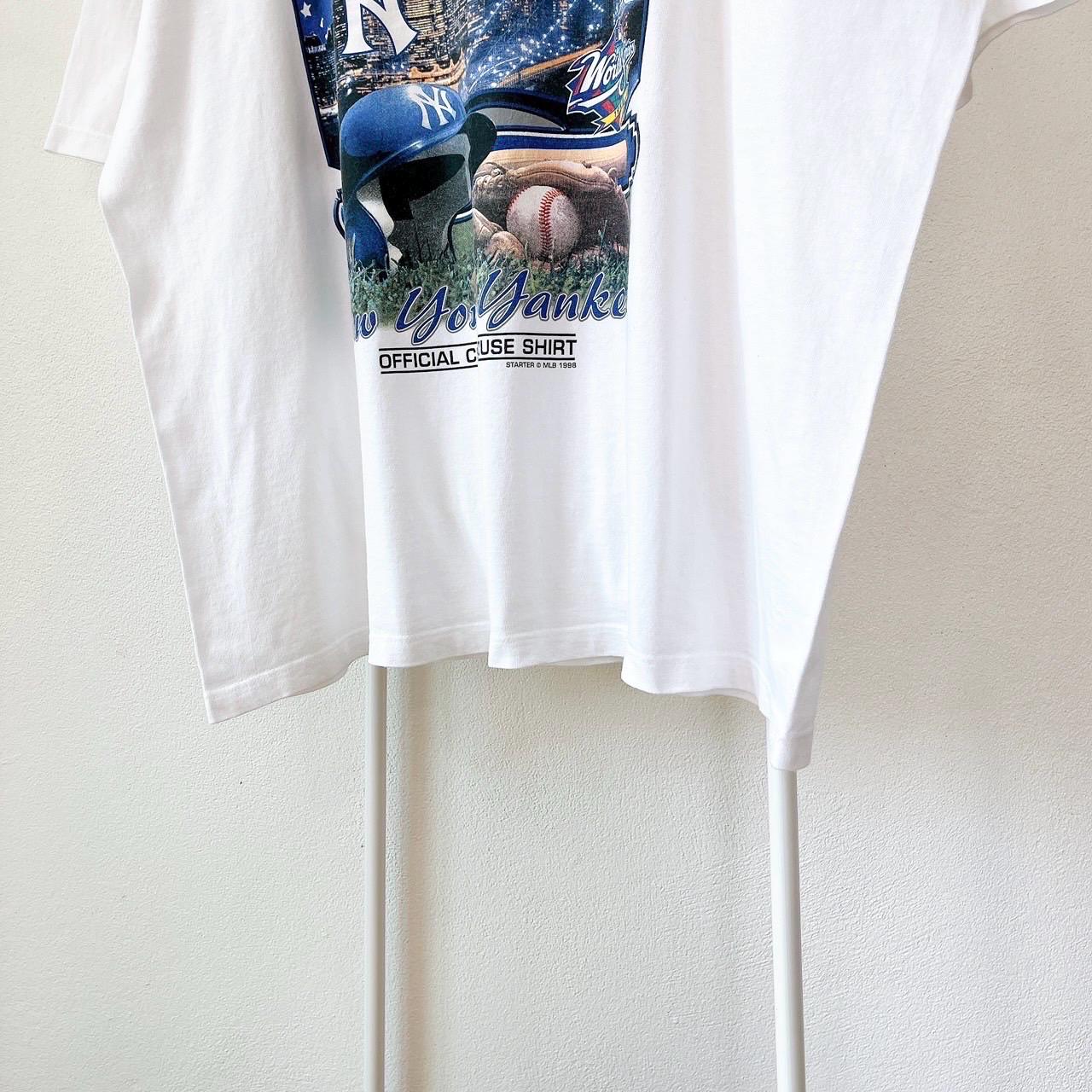 ヴィンテージ 90年代 ヤンキース 1998 MLB スターター Tシャツ 