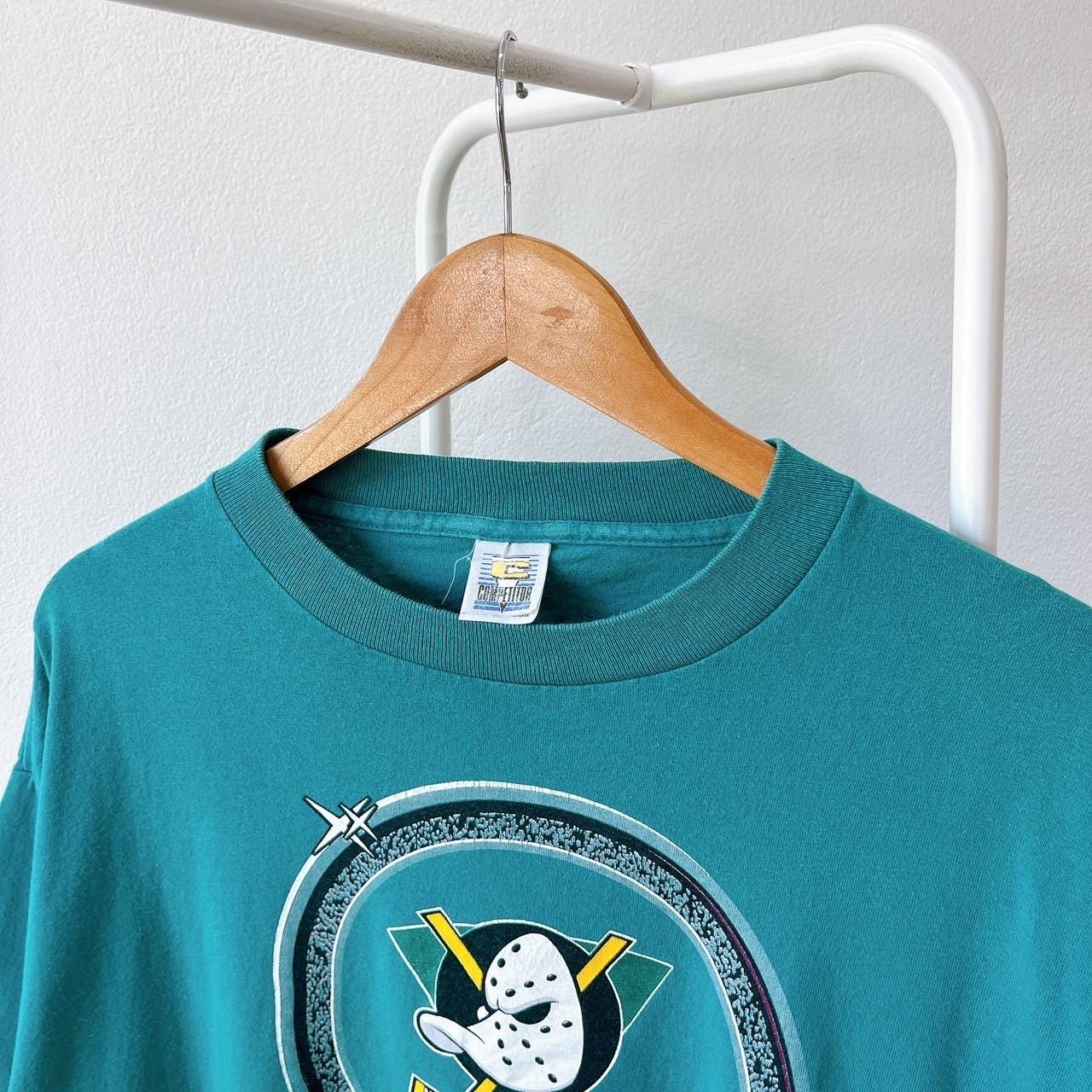 ヴィンテージ 90年代 マイティダックス ホッケー Tシャツ (L) - Etsy 日本