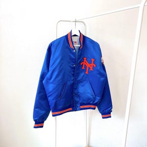 Vintage 90s New York Mets Starter Bomber Jacket (L) - Etsy