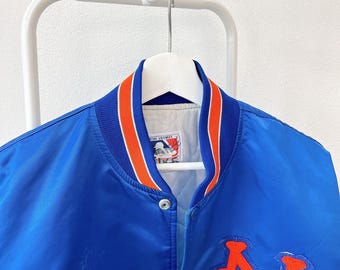 Vintage 90s New York Mets Starter Bomber Jacket (L) - Etsy UK