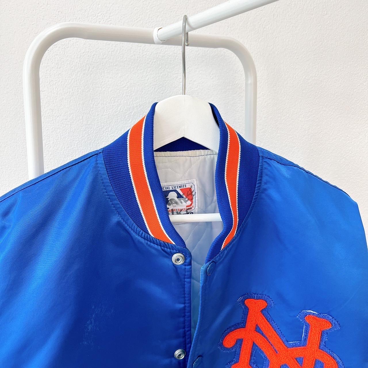 Vintage 90s New York Mets Starter Bomber Jacket (L) - Etsy