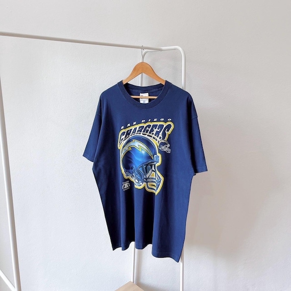 Vintage 1990s San Diego Chargers/ NFL/ Pro Player USA T-shirt/ (XL