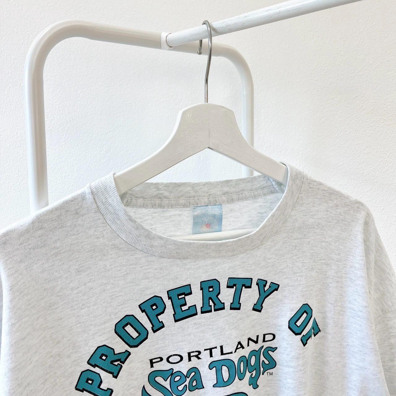 Vintage 1990s Portland Sea Dogs T-shirt/ Milb/ Vintage Fruit of