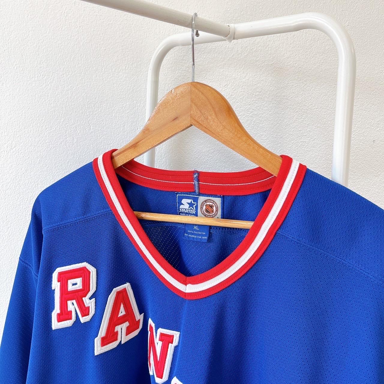 Vintage/ 90s/ New York/ Rangers/ Hockey/ Vintage Starter/ Blue 
