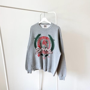 Vintage/ 90s/ Arkansas/ Razorbacks/ Red oak/ made in USA/ gray/ sweatshirt (XL)