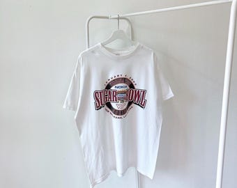 Vintage/ 00s/ Virginia Tech/ Hokies/ 2000/ Fruit of the loom/ white/ t-shirt (XL)